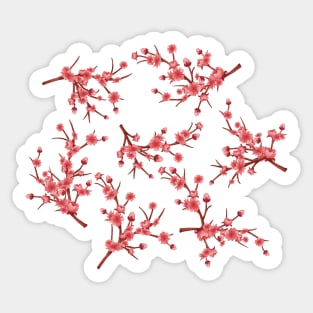Cherry blossoms Sticker